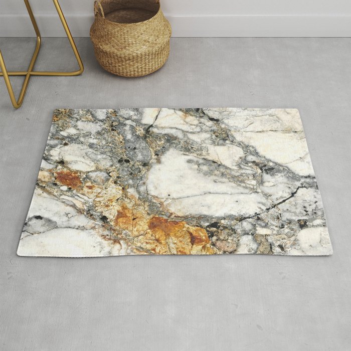 Stylish White Marble Stone Mat with 4 Non-slip Legs for Counter