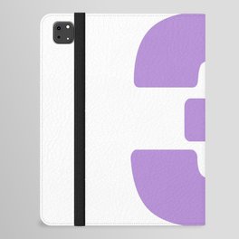 3 (Lavender & White Number) iPad Folio Case