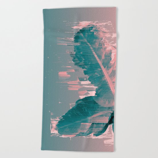Banana Leaf Went Way Too Fast! Beach Towel