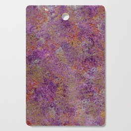 Light Purple Gold Bronze Silver Copper Metallic Sponge Painting Cutting Board