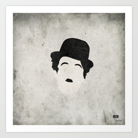 Charlie Chaplin Art Print