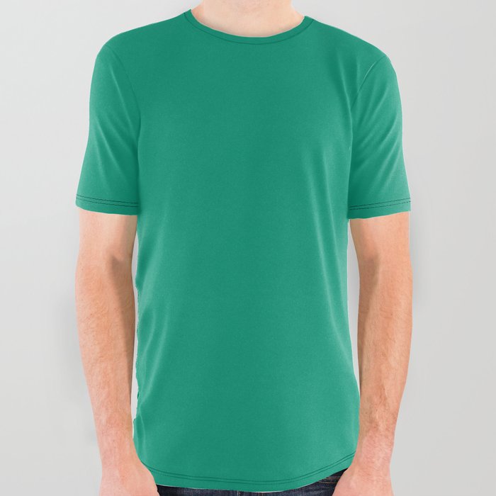 Emerald All Over Graphic Tee