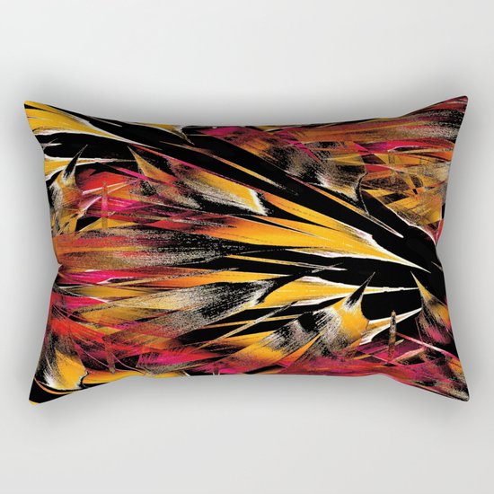 Jungle Trip (sunglow) Rectangular Pillow