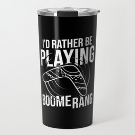 Boomerang Australia Hunting Sport Game Travel Mug