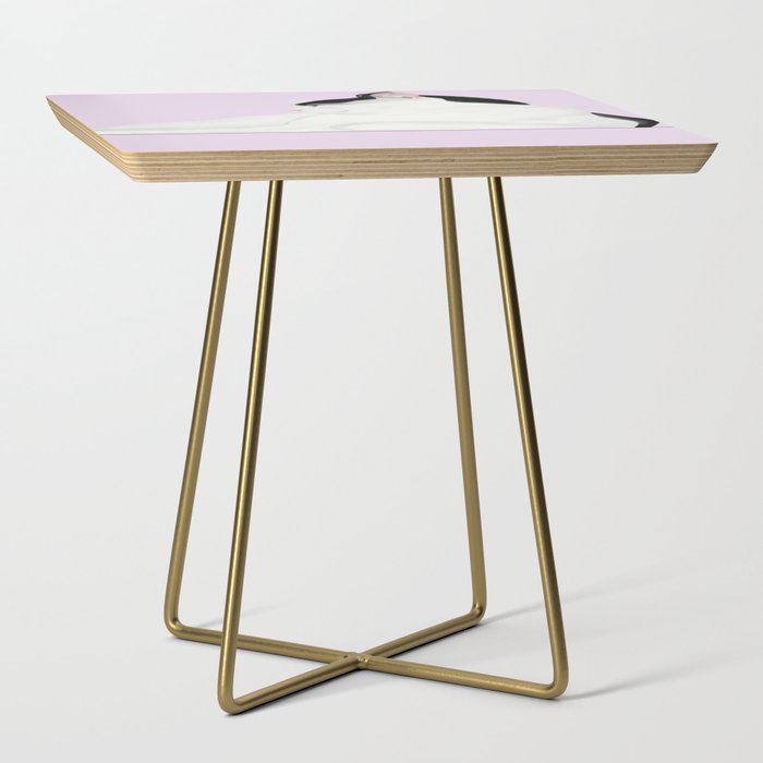 Touss on Lilac  Side Table
