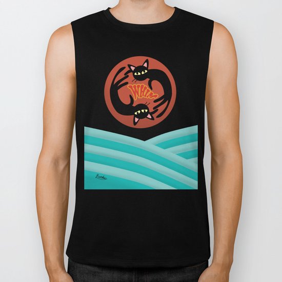 Sun and Sea Biker Tank