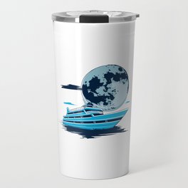 Yacht Moon Travel Mug