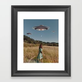 Ufo Dream Framed Art Print