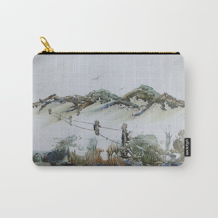 Sand Dunes and Rock Pools Carry-All Pouch