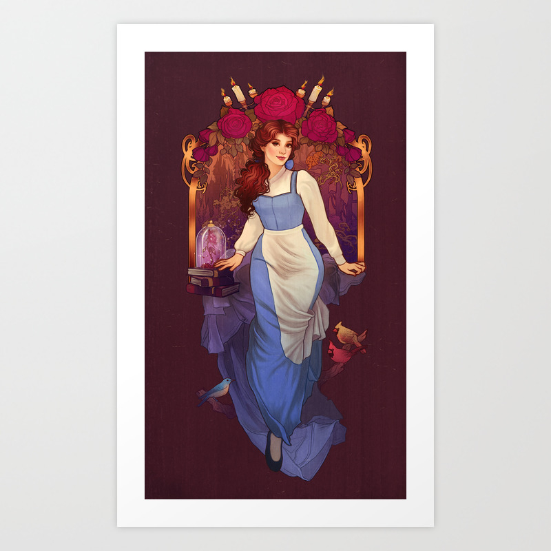 Tale As Old As Time Art Print By Meganlara Society6