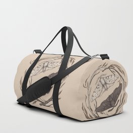 circular duffle bag