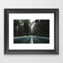 Open Road Framed Art Print