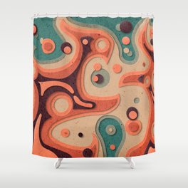 nostalgic thought Shower Curtain