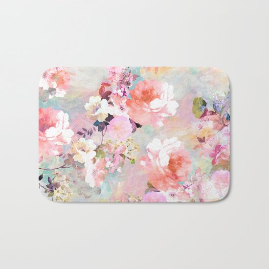 Love of a Flower Bath Mat