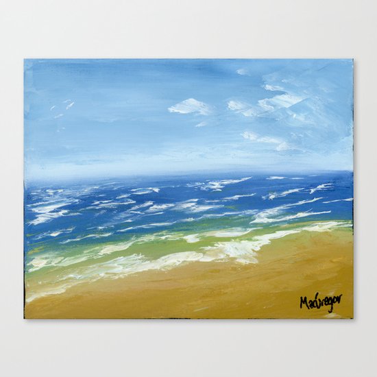 The Beach Canvas Print