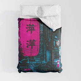 Japanese Cyberpunk Comforter