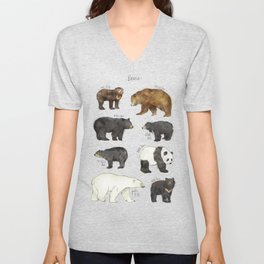 Bears V Neck T Shirt
