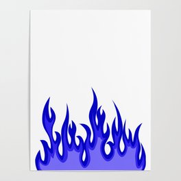 Blue Fire Poster