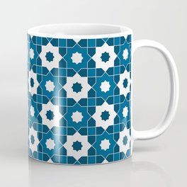 Arabic Tile Coffee Mug | Geometry, Mosaic, Arabesque, Graphicdesign, Background, Retro, Border, Tiled, Symmetric, Tile 
