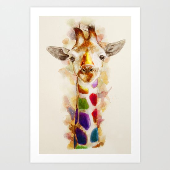 Colorful day Art Print