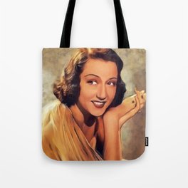 Ethel Merman, Vintage Actress Tote Bag