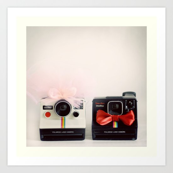 Just Married Art Print