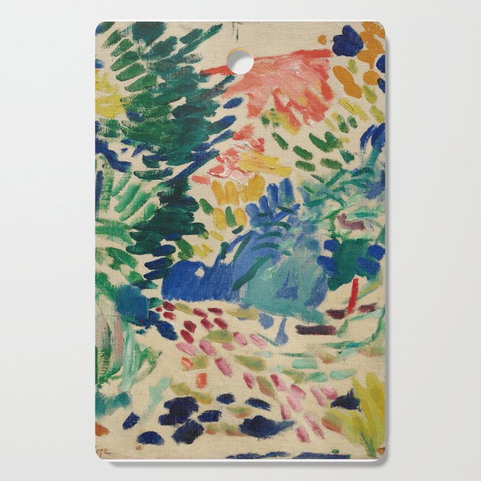 Landscape at Collioure - Henri Matisse - Exhibition Poster Cutting Board