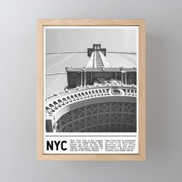 New York Minimal #11 Framed Mini Art Print