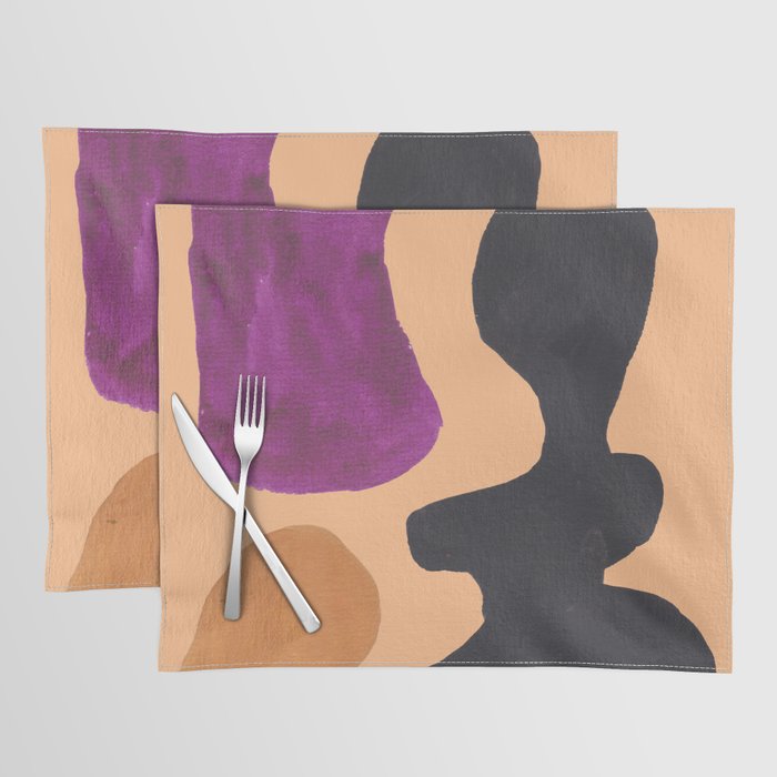 29 | 190330 Abstract Shapes Painting Placemat