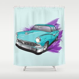 Hot Rod  Shower Curtain