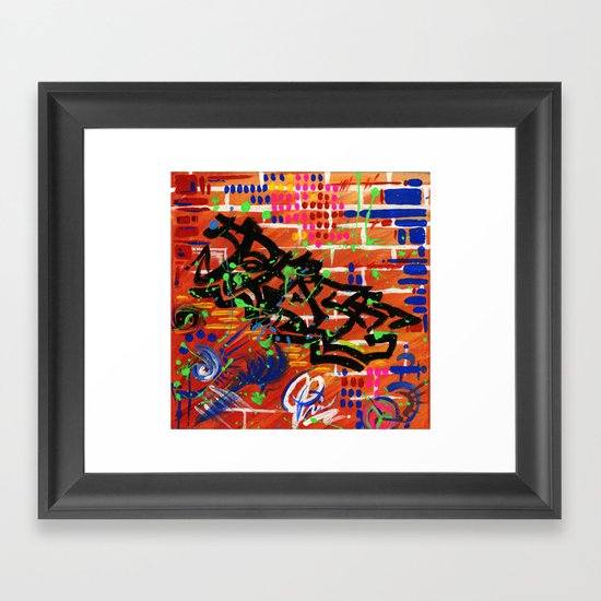 “PEACE” Framed Art Print