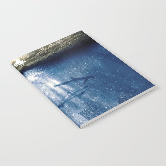 dolphins, civilization. Notebook