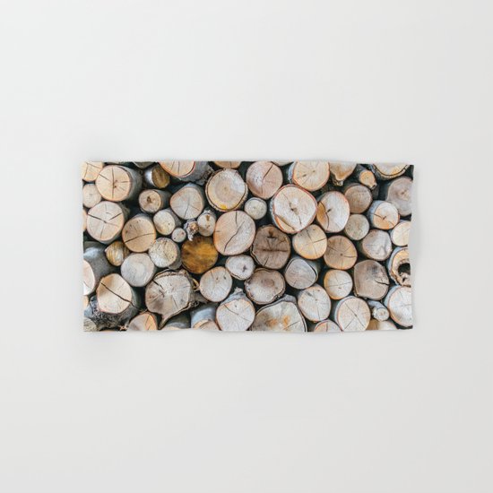 Logged Hand & Bath Towel