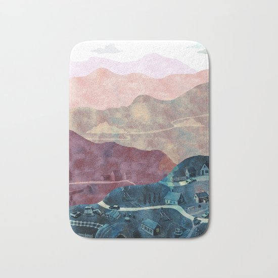the village Bath Mat