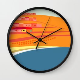 Rosarito Seashore Wall Clock