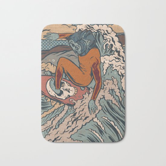 Media Surf Bath Mat
