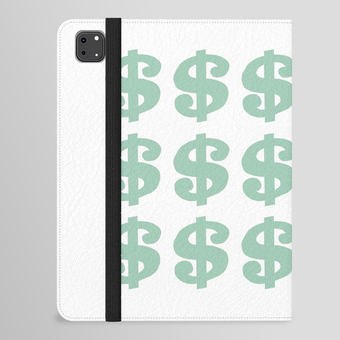 Mint Dollars iPad Folio Case
