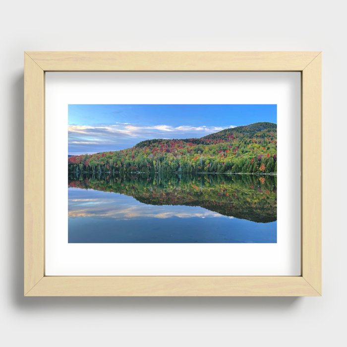 Autumn Evening at Heart Lake Recessed Framed Print