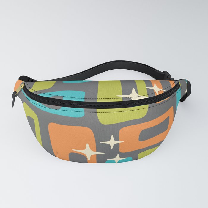 Retro Mid Century Modern Abstract Pattern 634 Fanny Pack