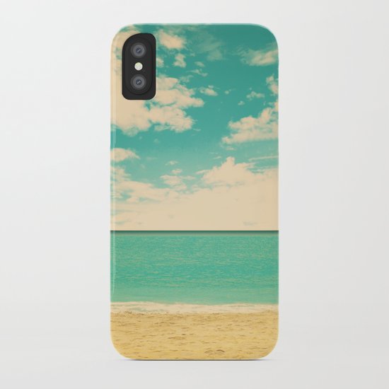 Retro Beach iPhone Case