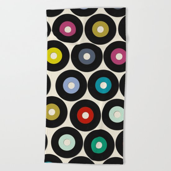 VINYL Beach Towel