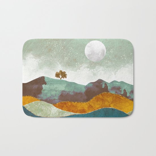 Night Fog Bath Mat