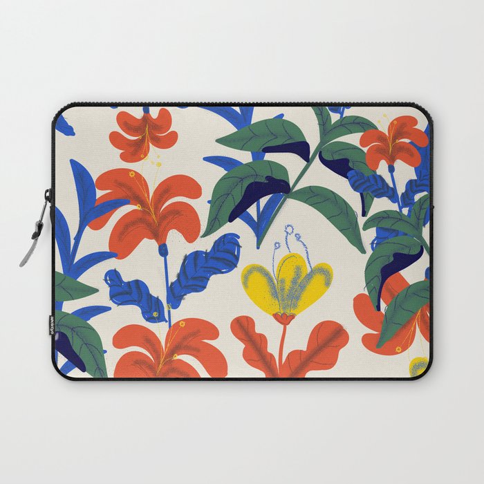 Vintage Floral Pattern Laptop Sleeve