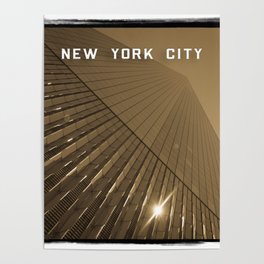 World Trade Center Reborn - New York City Poster