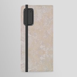 Grey Beige Shapes Android Wallet Case