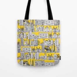 New York yellow Tote Bag