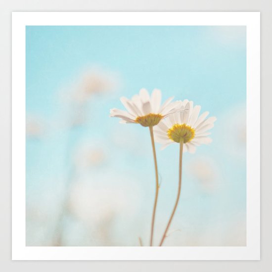 He loves me... Art Print