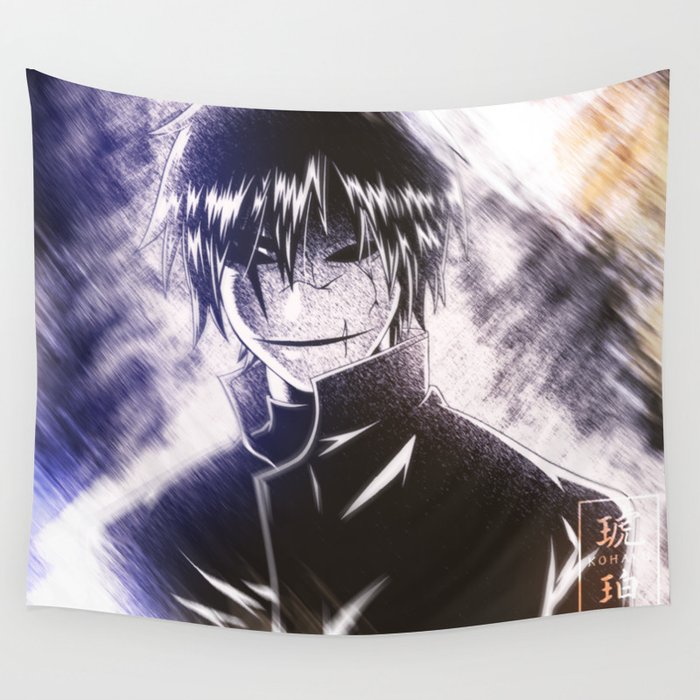 Darker Than Black Hei Wall Tapestry By Mirrortab