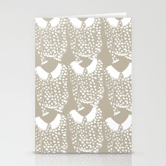 Polka Dot Sweater Stationery Cards