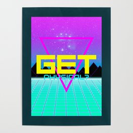 Get Physical? Retro  Poster